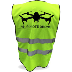 Gilet Jaune télépilote DJI Mavic 2