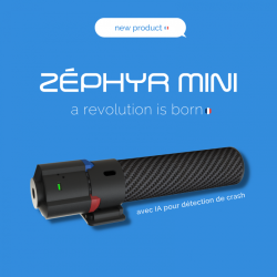 Zéphyr Mini Prachute avec télécommande pour déclenchement manuel