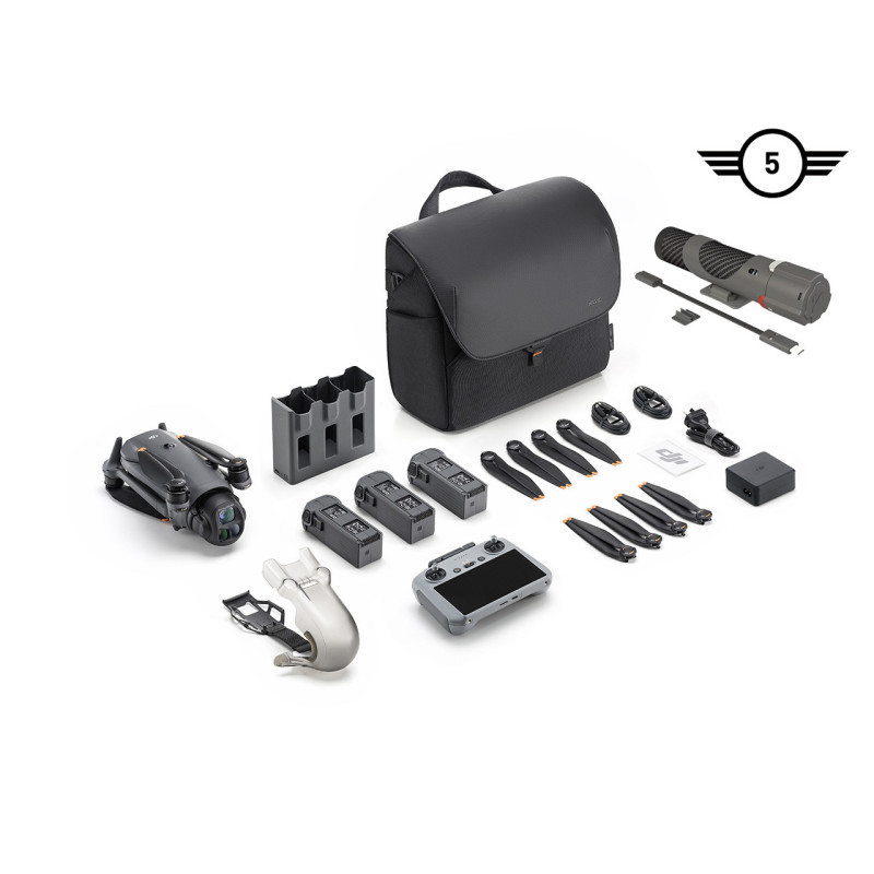 DJI Mavic 4 Pro Fly More Combo et RC 2 certifié C5 - EASA compliant